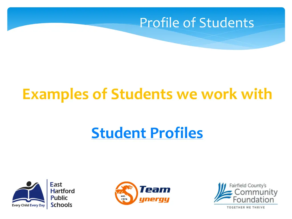 profile of students 1