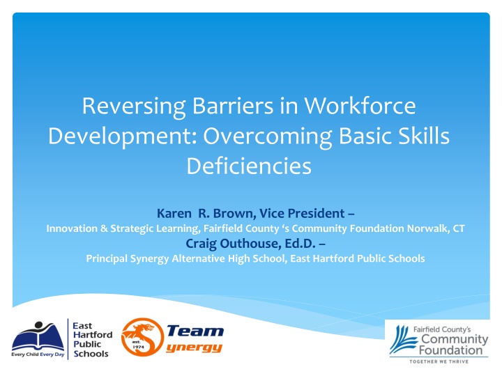 reversing barriers in workforce development