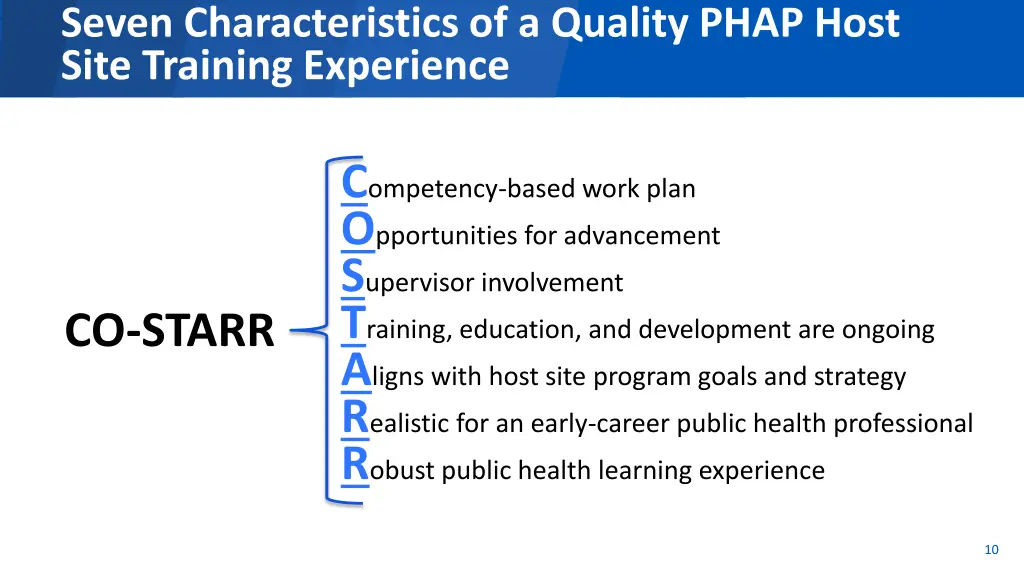 seven characteristics of a quality phap host site