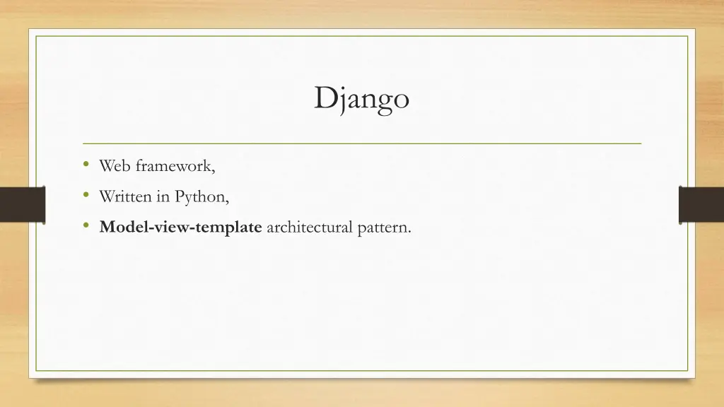 django