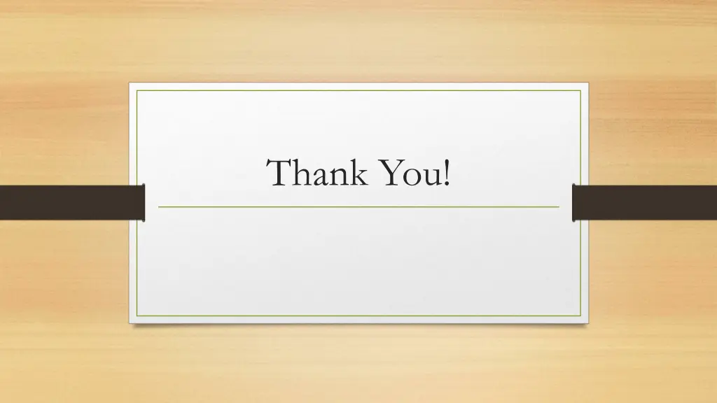 thank you