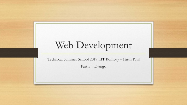 web development
