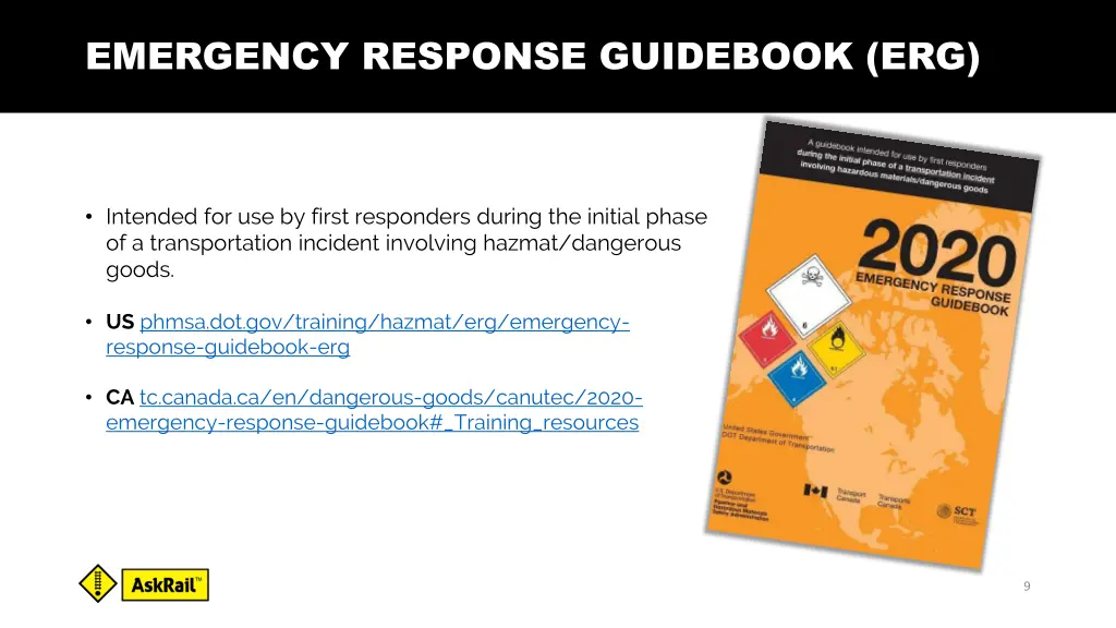 emergency response guidebook erg