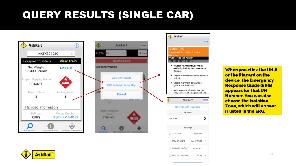query results single car 1