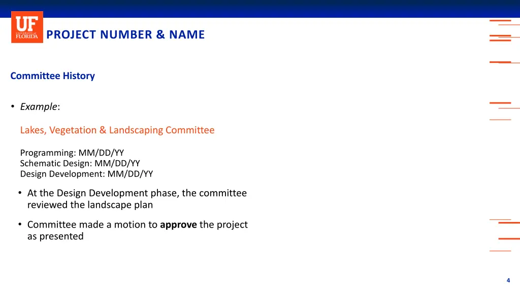 project number name 1