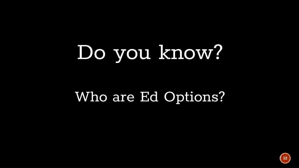 do you know
