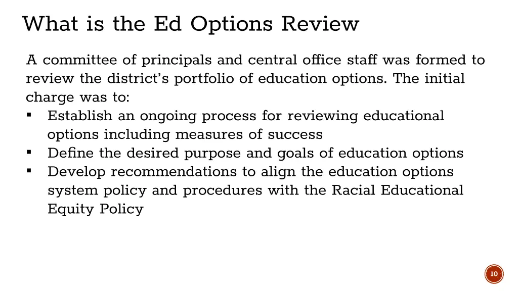 what is the ed options review