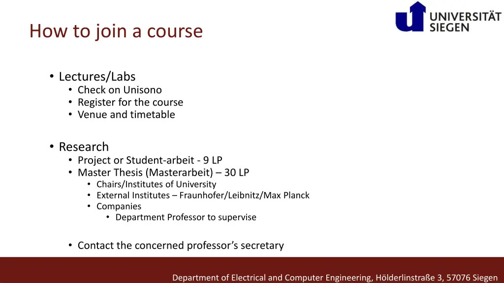 how to join a course