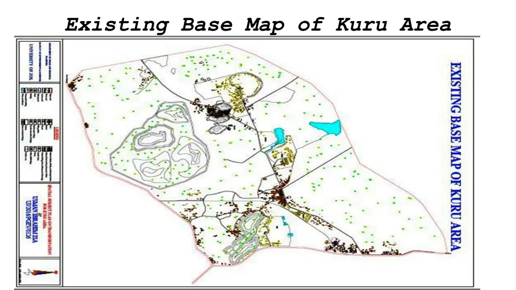 existing base map of kuru area