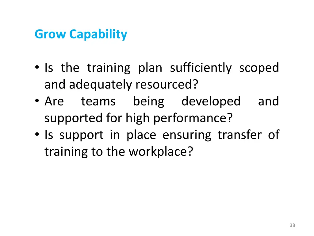 grow capability
