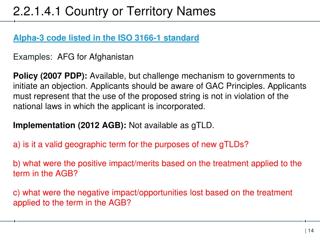 2 2 1 4 1 country or territory names