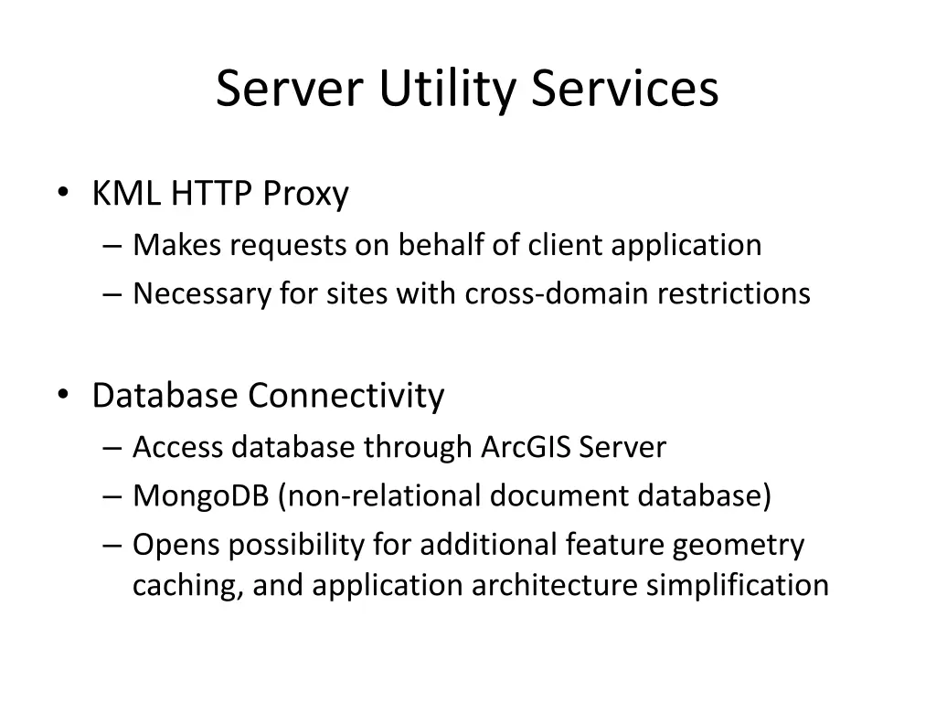 server utility services