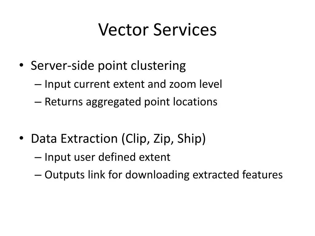 vector services