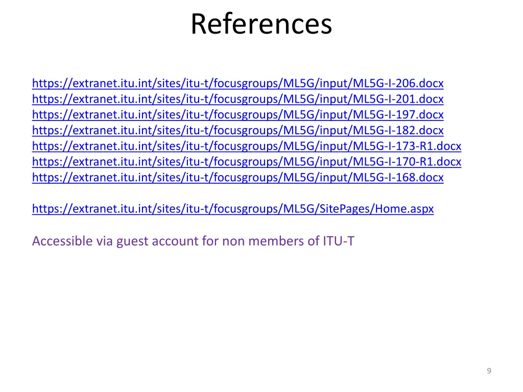 references