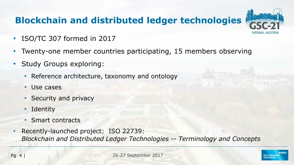 blockchain and distributed ledger technologies
