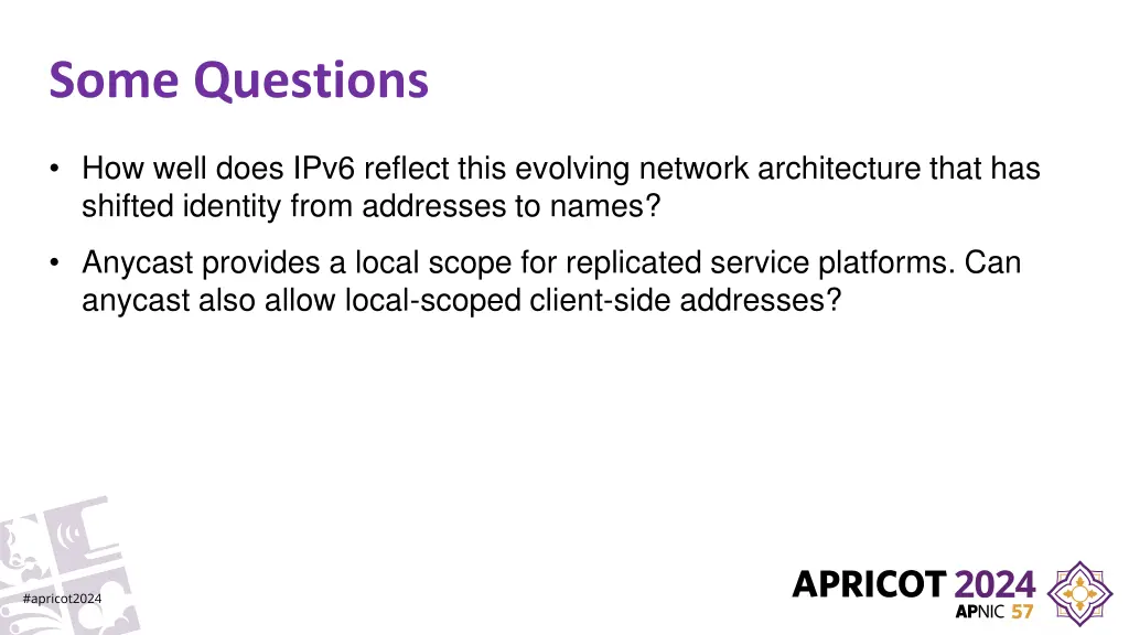 some questions 1