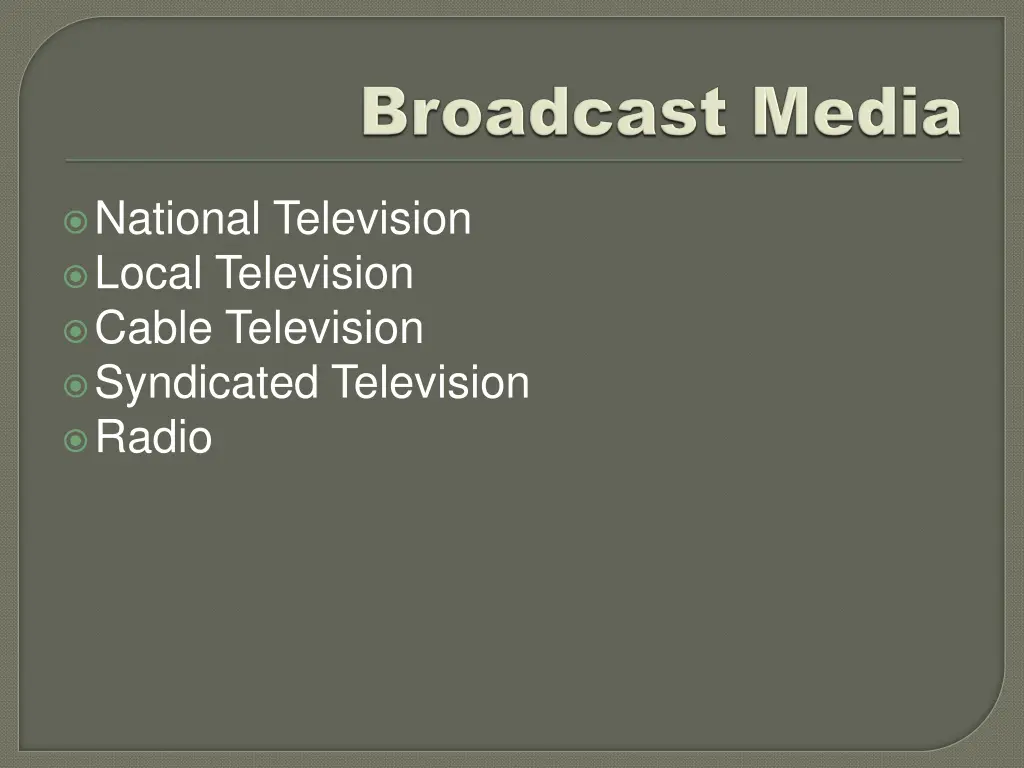 national television local television cable
