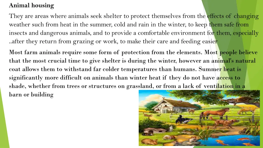 animal housing