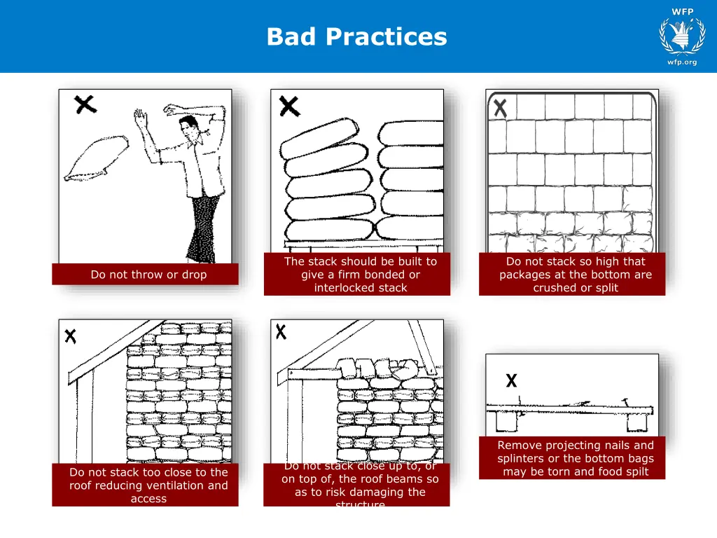 bad practices