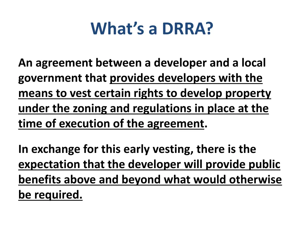 what s a drra