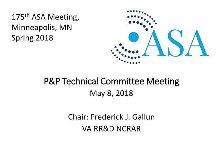 175 th asa meeting minneapolis mn spring 2018