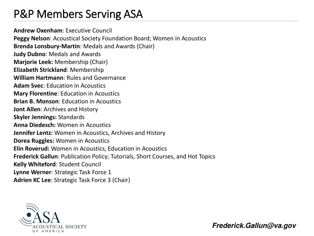 p p members serving asa p p members serving asa