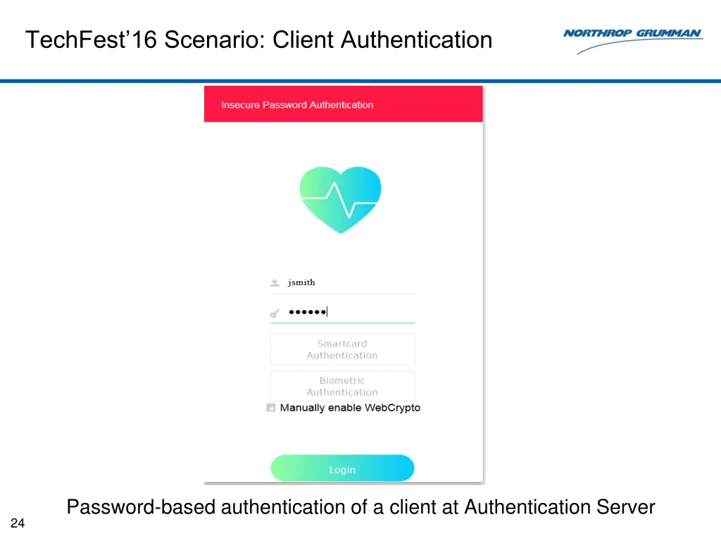 techfest 16 scenario client authentication