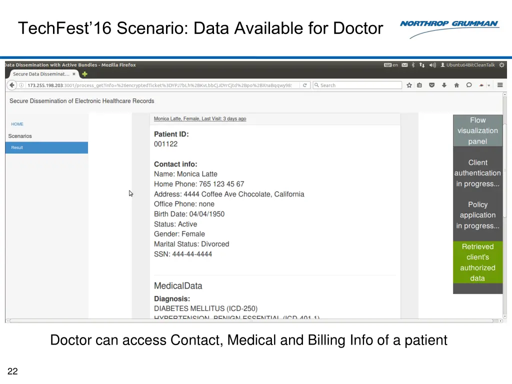 techfest 16 scenario data available for doctor