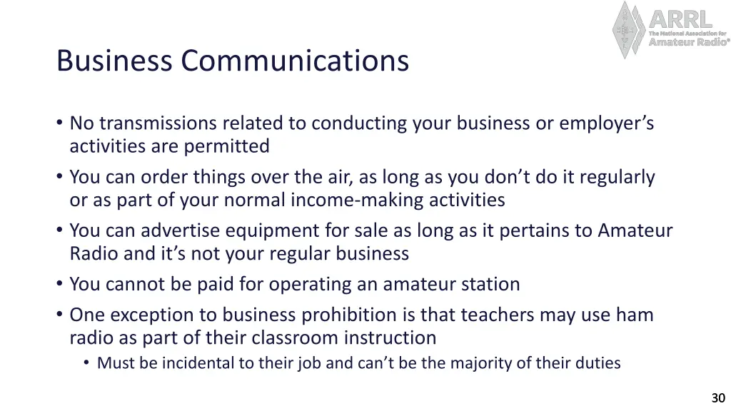 business communications