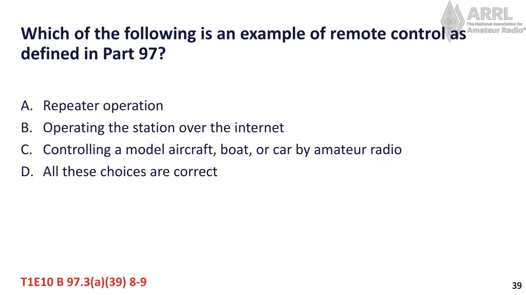 which of the following is an example of remote