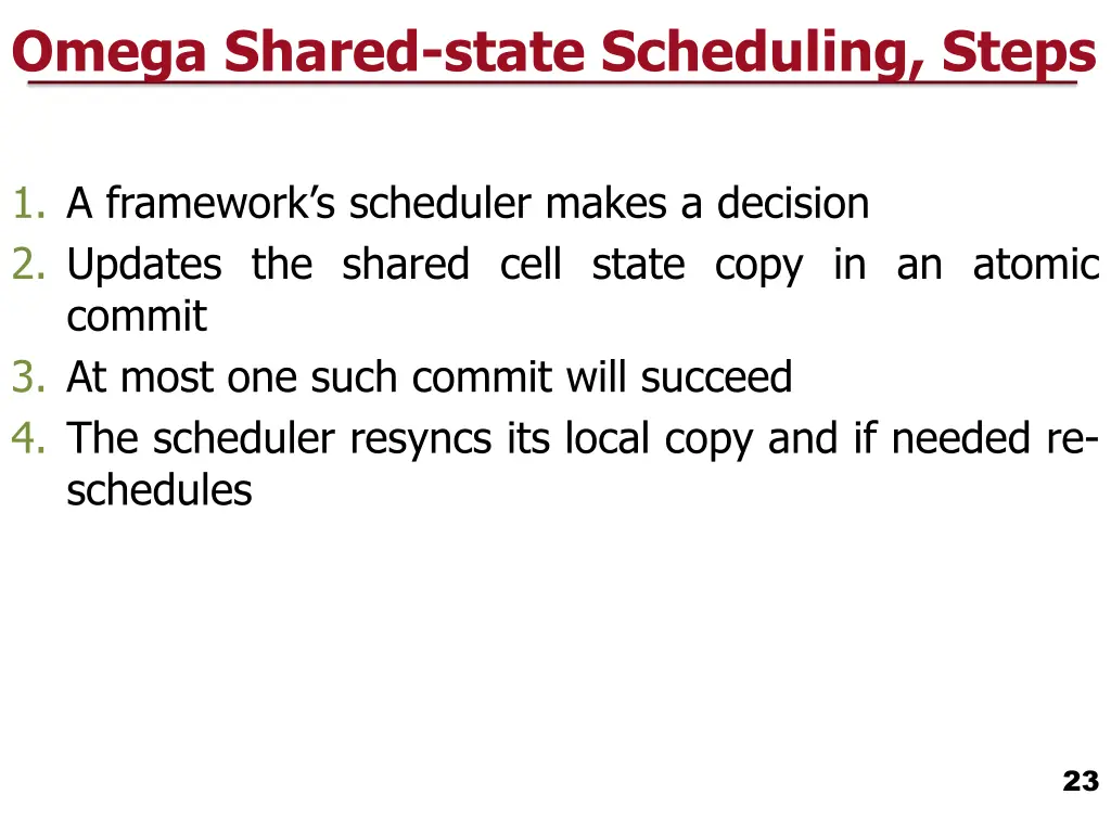 omega shared state scheduling steps