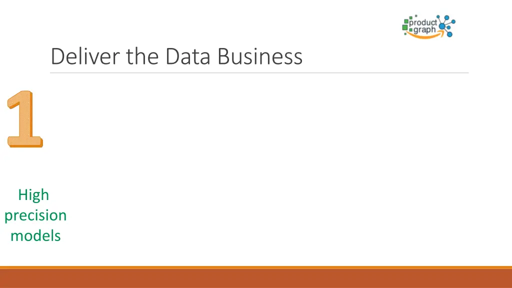 deliver the data business