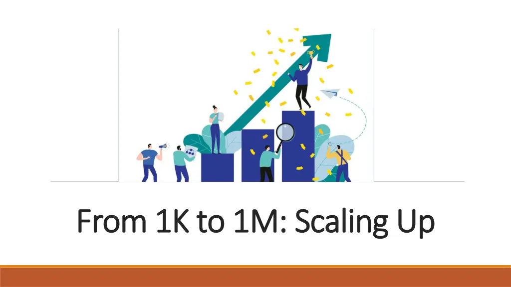 from 1k to 1m scaling up from 1k to 1m scaling up