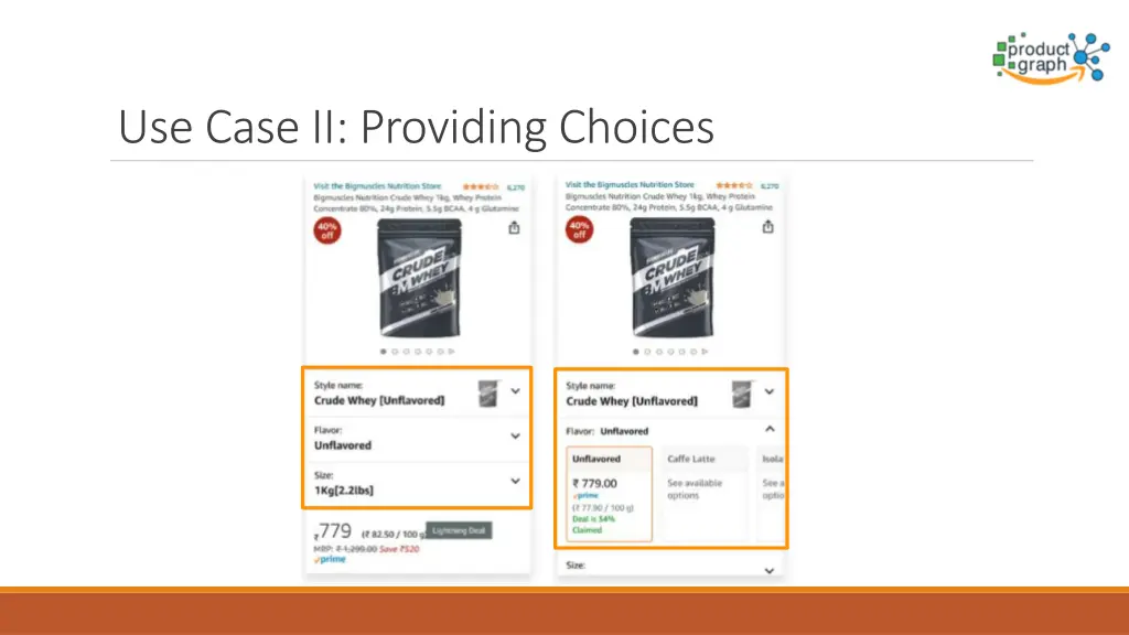 use case ii providing choices