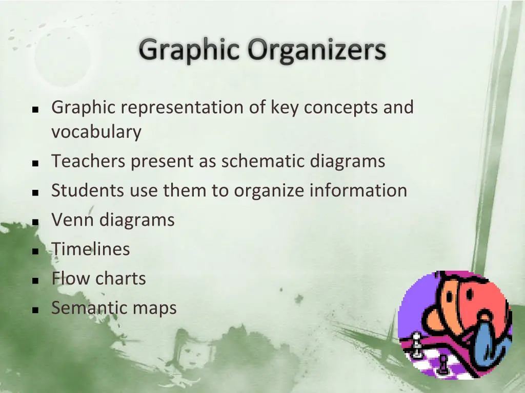 graphic organizers