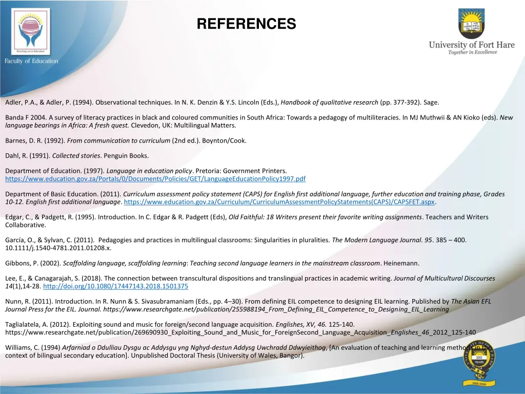 references