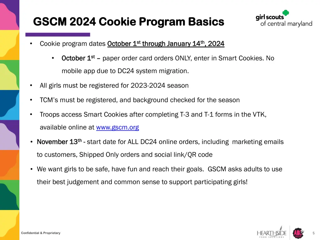 gscm 2024 cookie program basics gscm 2024 cookie