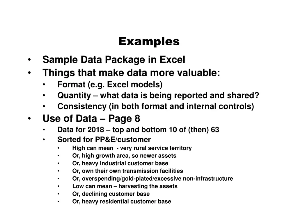 examples