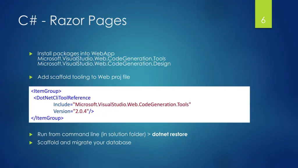 c razor pages 1
