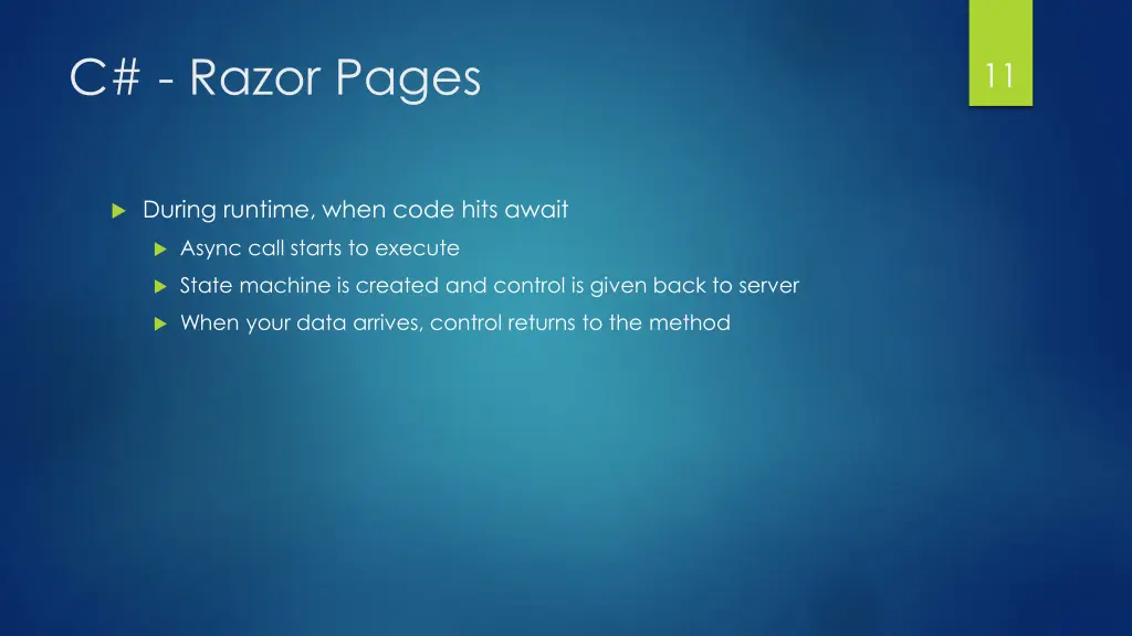 c razor pages 6