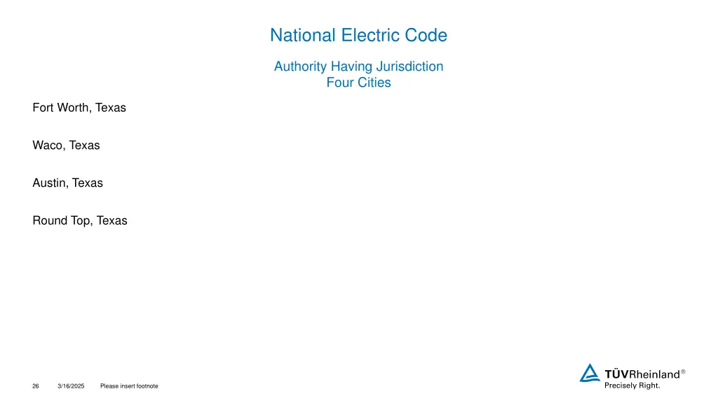 national electric code 2