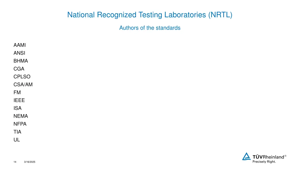 national recognized testing laboratories nrtl 5