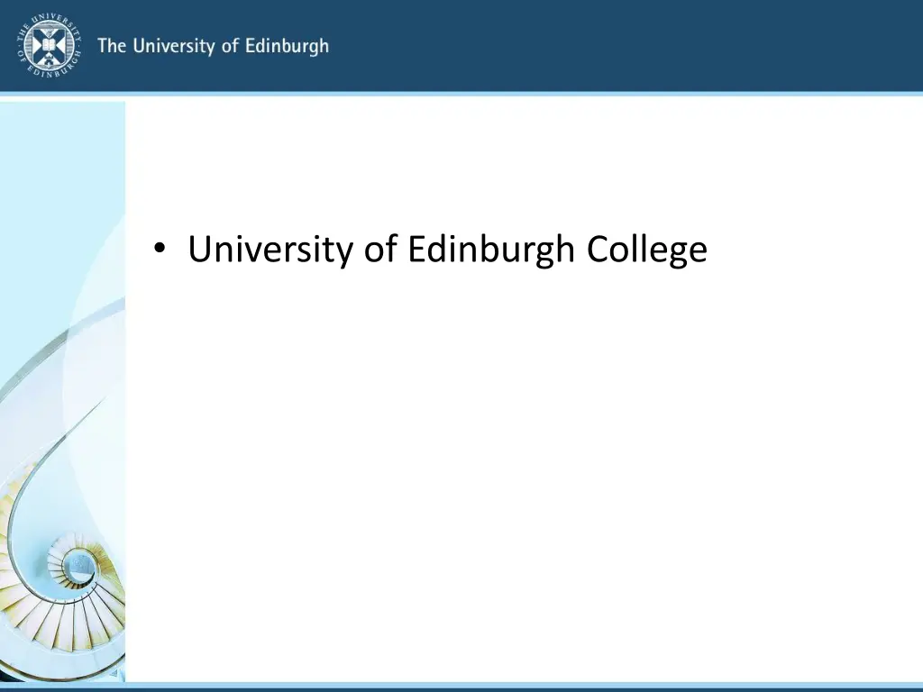 university of edinburgh college