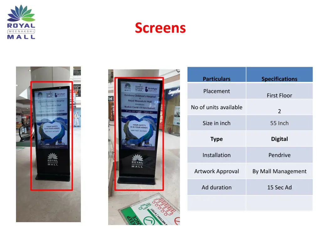screens