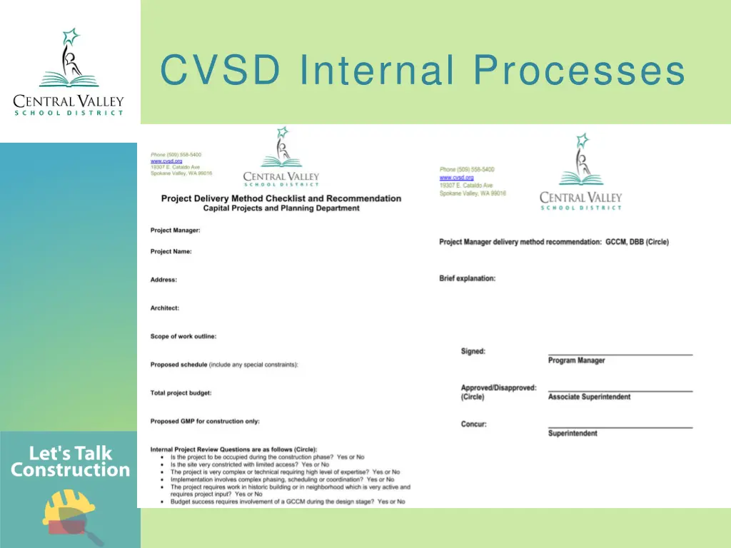 cvsd internal processes 1