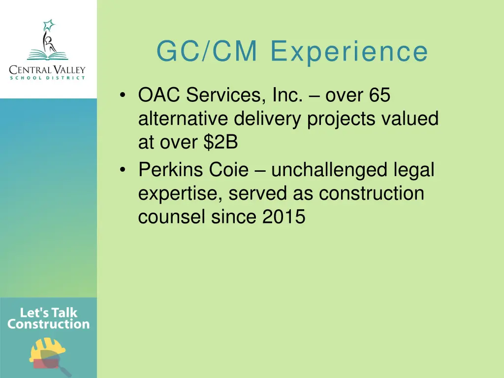 gc cm experience