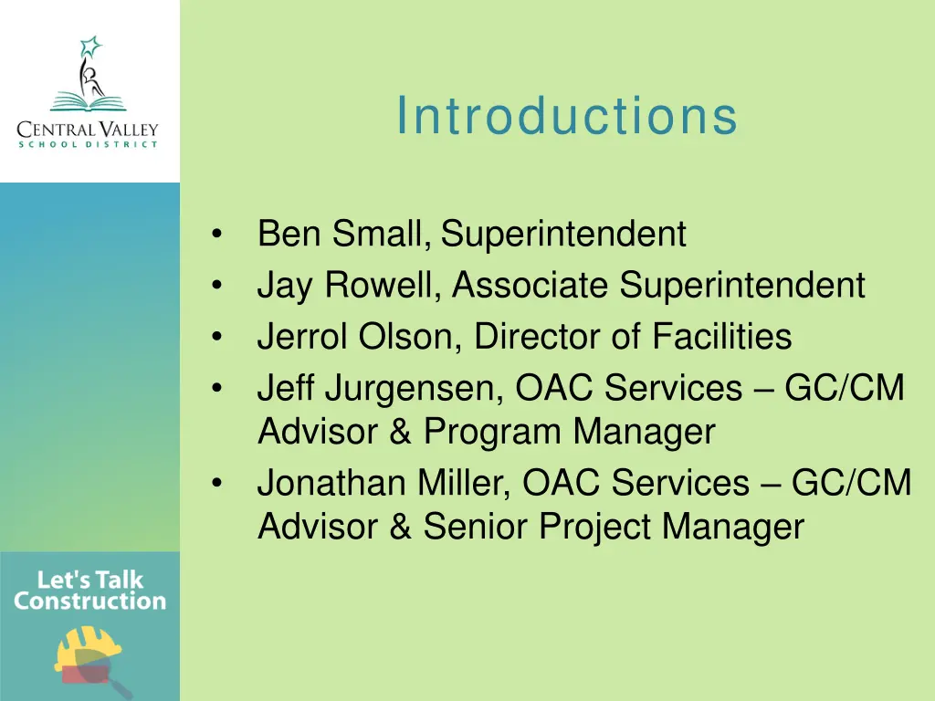 introductions