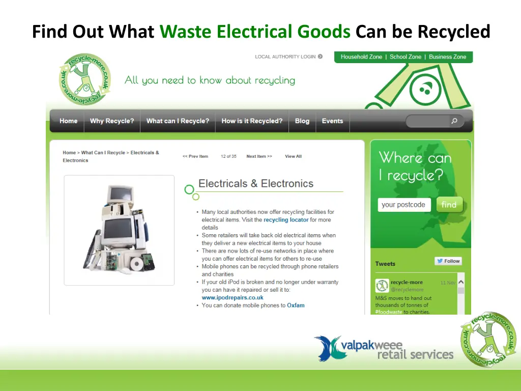 find out what waste electrical goods