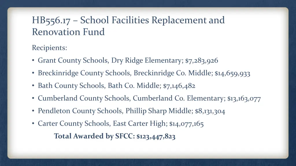 hb556 17 school facilities replacement 2