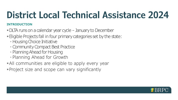 district local technical assistance 2024